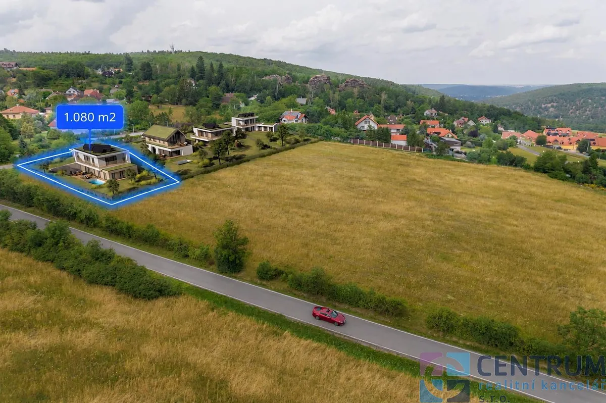 Prodej stavebního pozemku 1080 m²